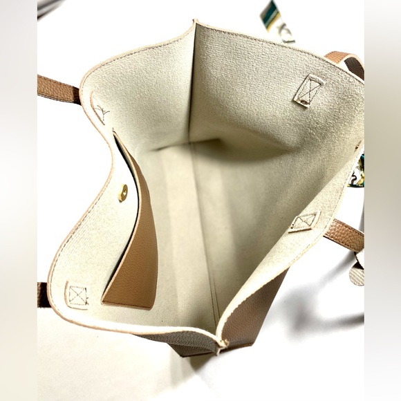 TOTE Women's Soft Faux Leather Tote Shoulder Bag Big Capacity Tassel Handbag - Picture 9 of 14